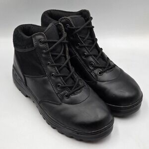 Rothco Men's Forced Entry 6" Black Leather Safety Comfort Tactical Boots‎ Size 8